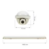 LIMEA GIGANT HERMETYK 1500mm 75W NW 230V 120st IP65 IK10 1490x72x70mm SZARY 5 lat gw.