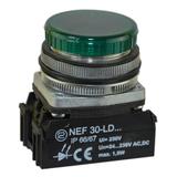 Lampka NEF30LDB 24V-230V zielona