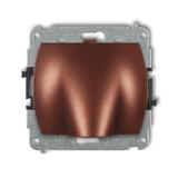 TREND Mechanizm wypustu kablowego brązowy metalik