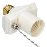 Oprawka do lampy OPW E-27 z wyłącznikiem OPW E-27 BI ORNO