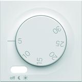 lumina Płytka czołowa do regulatora temperatury biały WXD315P HAGER