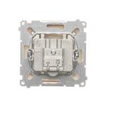 Simon Basic Gniazdo antenowe satelitarne podwójne końcowe SAT-SAT-RTV 2xwejście: SAT: 5–2400 MHz RTV