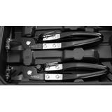 Szczypce do opasek zaciskowych, zestaw 9 szt.