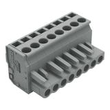 MCS-MIDI Classic gniazdo kątowe 8-bieg. szare raster 5 mm /50szt./ WAGO