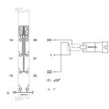 moduł 2DO 125V AC 0,5A przekaźnikowy 2p bezpotencjałowe