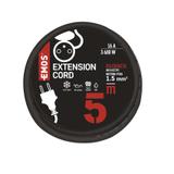 Przedłużacz 1 gniazdo 5m 3× 1,5mm guma / neopren P01705 EMOS
