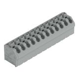 Listwa zaciskowa do płytek drukowanych 12-biegunowa szara raster 5mm /15szt./ 250-512 WAGO