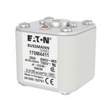FUSE 350A 690V 1BN/50 AR UC Wkładka szybka 350A AC 690V rozmiar 1 53x69x51 mm aR IEC UL w 170M4411 E