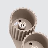 SOLLUX Plafon AURA 2 taupe GU10 ; SL.1815