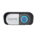 Przycisk bezprzewodowy bateryjny do rozbudowy dzwonków z serii ATEL, czarny