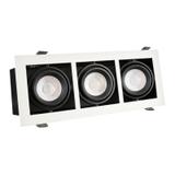 MODERN DAY MINI GU10 x3 white frame