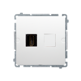 Simon Basic Gniazdo HDMI pojedyncze biały BMGHDMI.01/11 KONTAKT