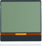 BERKER Q.x Klawisz z 2 dołączonymi soczewkami i dużym z polem opisowym antracyt aksamit 16966086 HAG