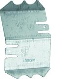 tehalit.BRS Wspornik uziemiający 70mm blacha stal ocynk R6570VERZ HAGER