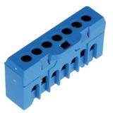 Listwa zaciskowa (1,5-10/16)mm2, 7 otworów, niebieska ESC-QBLOK7001 003903204 ETI