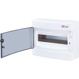 Rozdzielnica natynkowa 1x12 drzwi transparentne ECT12PT 001101001 ETI