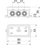 A 6 HF RO, Puszka odgałęźna