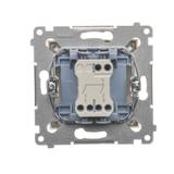Simon 54 Łącznik świecznikowy do wersji IP44 10A 250V szybkozłączka złoty mat *Posiada wkładkę uszczelniającą pod klawisze DU1W DW5B.01/44 KONTAKT