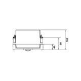 univers N 450x250mm podzespół dla wyłącznika mocy H3+ P250 +FI +napęd silnikowy UK31LH1FM HAGER
