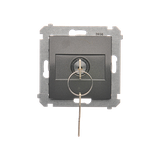 SIMON 54 WMDL-0K01Px-048 Łącznik na kluczyk chwilowy – przycisk (moduł) 2 pozycyjny „0-I” styk N/O,