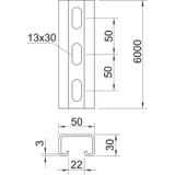 CPS 5, LISTWA MONTAŻOWA 6M CPS 5 G FT