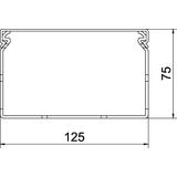 LKVH N 75125, Kanał grzebieniowy bezhalogenowy