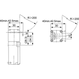 ŁĄCZNIK KRAŃCOWY (TWORZYWO) AWARYJNEGO STOPU
