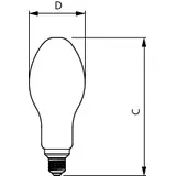Żarówka LED 24,5W 4000lm 3000K barwa ciepła TForce Core LED HPL 24,5W E27 830 FR 3 lata gw. PHILIPS