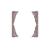 ICON Ramka pośrednia do gniazd podwójnych lawendowy KARLIK