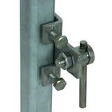 Zacisk krawędziowy 18-35 mm, do drutu 6-10 mm, stal nierdzewna NIRO