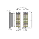 krosownica kasetowa 32-polowa 33-64 układ odwrócony o 180 stopni