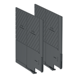 Przegrody międzyfazowe 3biegunowe do stycznika TeSys G115-500