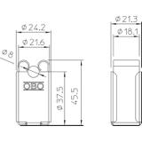 177 35 VA M6, Uchwyt przewodu