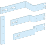 Rozdzielnice PrismaSet, podąłczenie mocowanego poziomo NS z dźwignią/napędem obrot. 3P