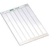 karta z oznacznikami samoprzylepnymi 7 x 25 szt.