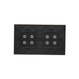 Simon 54 Touch Panel dotykowy S54 Touch 2 moduły 4 pola dotykowe + 4 pola dotykowe zastygła lawa DSTR244/73 KONTAKT