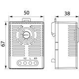 Hygrostat mechaniczny MEHI49 OPATÓWEK