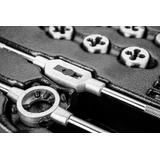 Narzynki i gwintowniki, zestaw 31 szt., wkładka