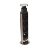 INCARA: TOWER 60 - 4X2P+Z / 2XRJ45 - 2,0 M, Legrand