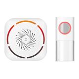 TULO AC, dzwonek bezprzewodowy sieciowy, learning system, 36 dźwięków, 150m, biały