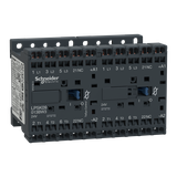 Stycznik nawrotny, TeSys K, 9A, 3P, 1NC, cewka 24VDC, zaciski sprężynowe LP5K09013BW3