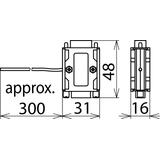 Ogranicznik przepięć FS adapter gniazdo/wtyk D-Sub 9pol, do Profibus-DP/FMS i SINEC L2