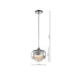 lampa wisząca Luna E14 ML3802 Milagro