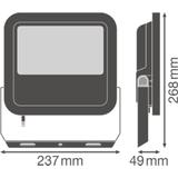 Naświetlacz FLOOD LED PERFORMANCE 65W 6500K SYM 100 black