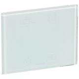 MYHOME BUS/SCS - STEROWNIK DOTYKOWY DZIEŃ/NOC/ROLETY:GÓRA/DÓŁ SZKŁO KAOLIN, Legrand