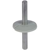 Uszczelka na drut przed spływaniem wody, tworzywo, szara