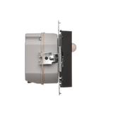 Simon 55 Oprawa oświetleniowa LED 14V z czujnikiem ruchu (0,78 W) Barwa zimna biała 5900K Czarny mat