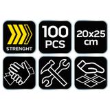 Chusteczki do mycia rąk oraz czyszczenia powierzchni i narzędzi z trudnych zabrudzeń, słoik 100 szt.