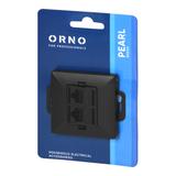 Gniazdo 2xRJ45 Cat5 Pearl, RJ45-5CAT/P2, czarny OR-OE-7715/2/B ORNO