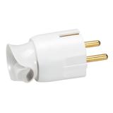 Wtyczka 2P+Z 16A Plastikowa Biała Obrotowa Helmo 050172 LEGRAND